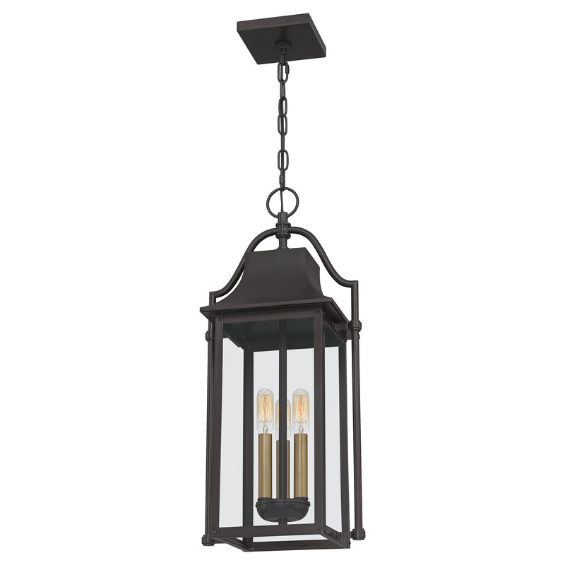 Manning - Mini pendant 3 lights western bronze - MAN1511WT