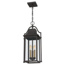Manning - Outdoor hanging 3 light western bronze - MAN1911WT