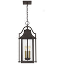 Manning - Outdoor hanging 3 light western bronze - MAN1911WT