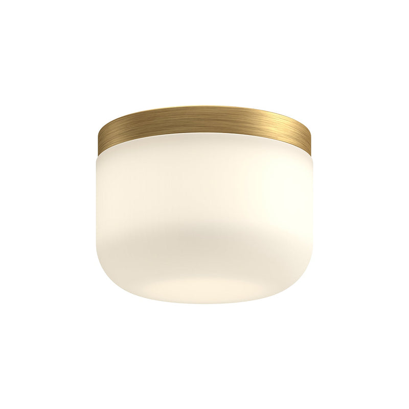 fm53005-bg-op - flush mount Brushed Gold/Opal Glass - www.donslighthouse.ca