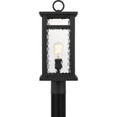 Moira - Outdoor post 1 light earth black - MOI9008EK
