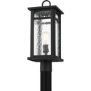Moira - Outdoor post 1 light earth black - MOI9008EK