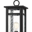 Moira - Outdoor post 1 light earth black - MOI9008EK