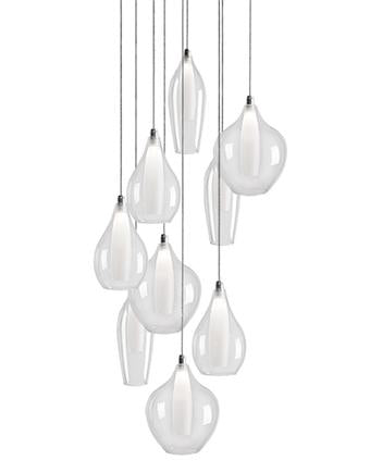 mp3009 - multi-light pendant Chrome - www.donslighthouse.ca