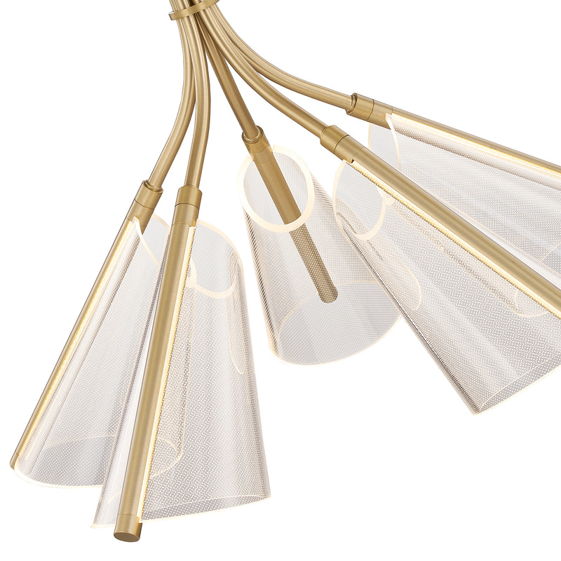 Mulberry - chandelier - CH62628-BG/LG