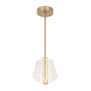 pd62511-bg-lg - mini pendant Brushed Gold/Light Guide - www.donslighthouse.ca