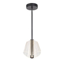 pd62511-bk-lg - mini pendant Black/Light Guide - www.donslighthouse.ca
