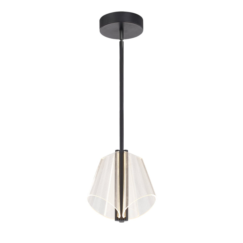 pd62511-bk-lg - mini pendant Black/Light Guide - www.donslighthouse.ca