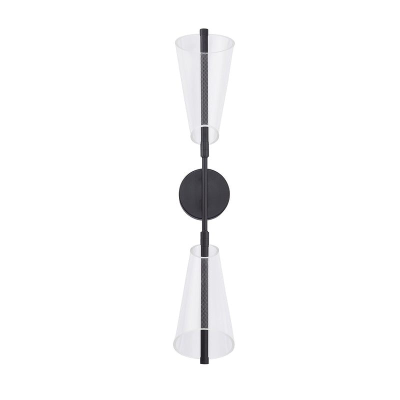 ws62629-bk-lg - wall light Black/Light Guide - www.donslighthouse.ca