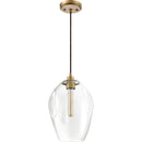 Nostalgia - Mini pendant 1 light weathered brass - NGA1510WS