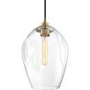 Nostalgia - Mini pendant 1 light weathered brass - NGA1510WS