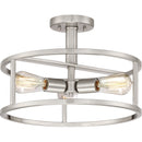 nhr1715bn - semi flush Brushed Nickel - www.donslighthouse.ca