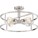 nhr1718bn - semi flush Brushed Nickel - www.donslighthouse.ca