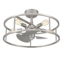 New Harbor - Fandelier 5 light brushed nickel - NHR3124BN