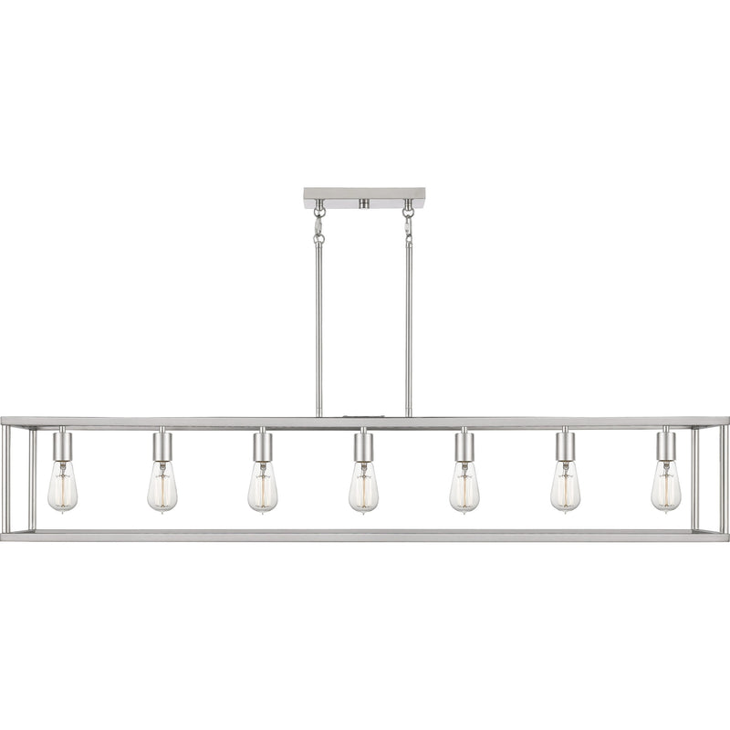 New Harbor - Island 7 light brushed nickel - NHR752BN