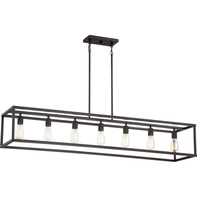 nhr752wt - linear chandelier Western Bronze - www.donslighthouse.ca