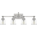 Nicholas - Bath 4 light brushed nickel - NLC8604BN
