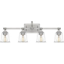 nlc8604bn - vanity 4 light Brushed Nickel - www.donslighthouse.ca