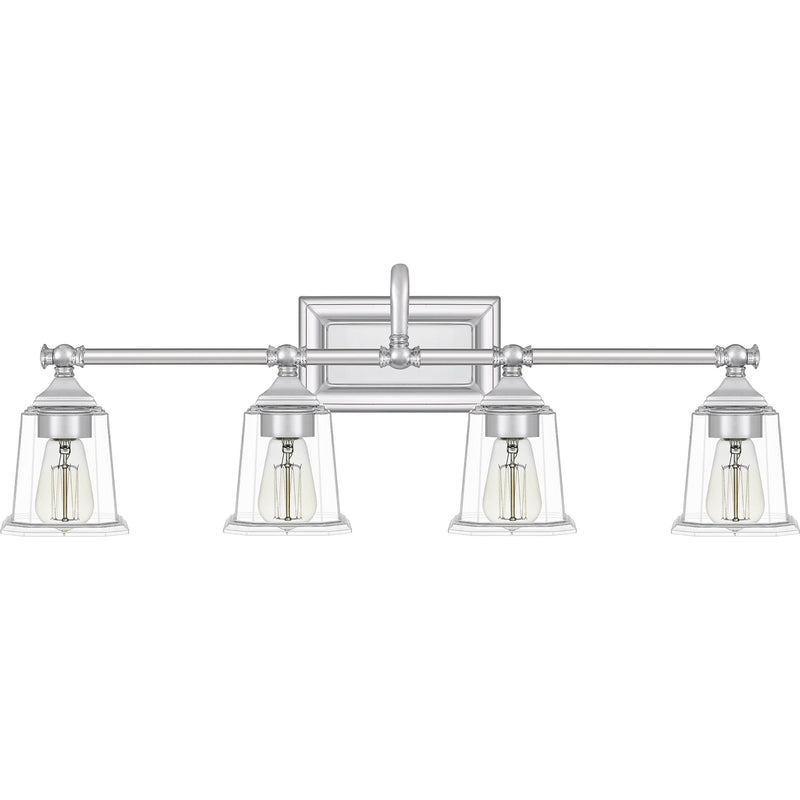 Nicholas - Bath 4 light polished chrome - NLC8604C