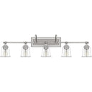 Nicholas - Bath 5 light brushed nickel - NLC8605BN