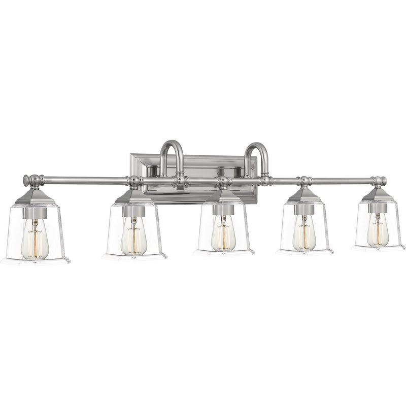 Nicholas - Bath 5 light brushed nickel - NLC8605BN