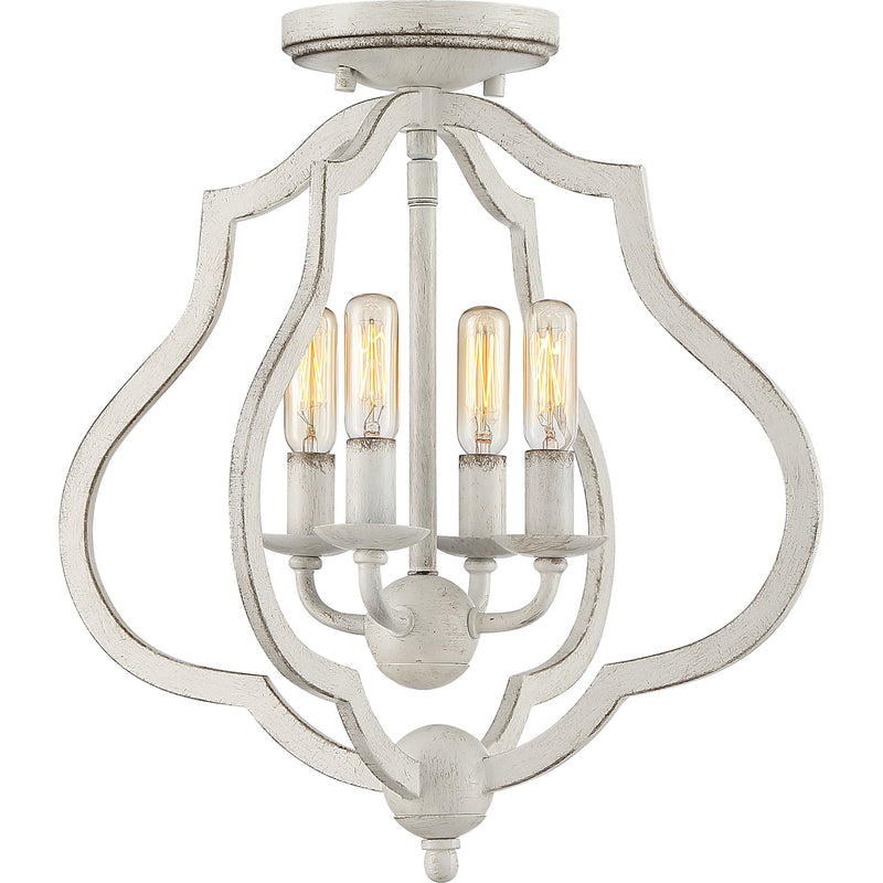 okf1715awh - semi flush Antique White - www.donslighthouse.ca