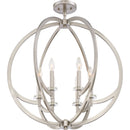 Orion - Semiflush mount 6 lights brushed nickel - ON1724BN