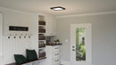 Outskirts - Flush mount led light earth black - OST1615EK