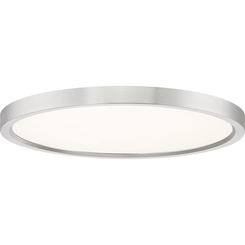Outskirts - Flush mount 15"d brushed nickel - OST1715BN