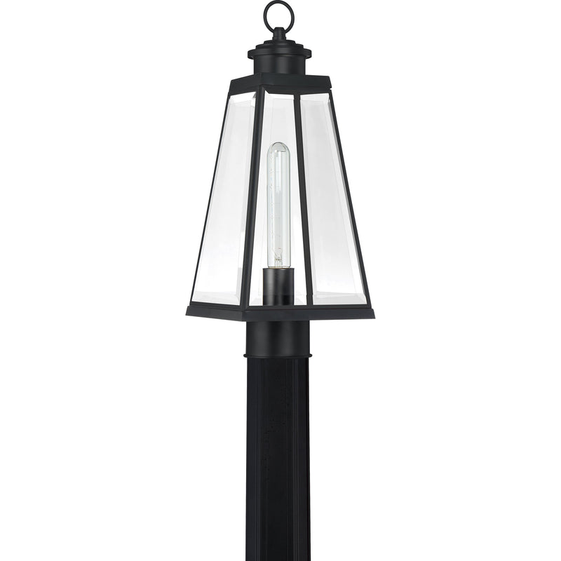 Paxton - Outdoor post 1 light matte black - PAX9007MBK