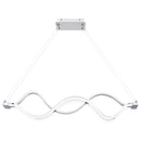 Bleecker - linear pendant led light polished chrome - PCBLR138C