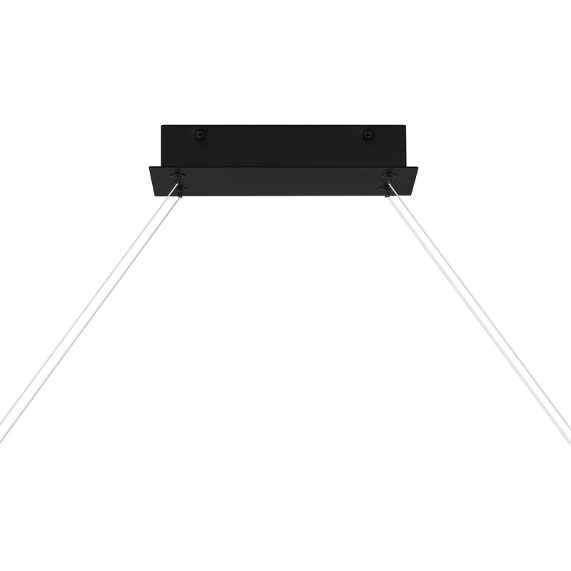 Bleecker - linear pendant led light matte black - PCBLR138MBK