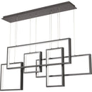 Canvas - linear multi-light pendant led western bronze - PCCV157WT