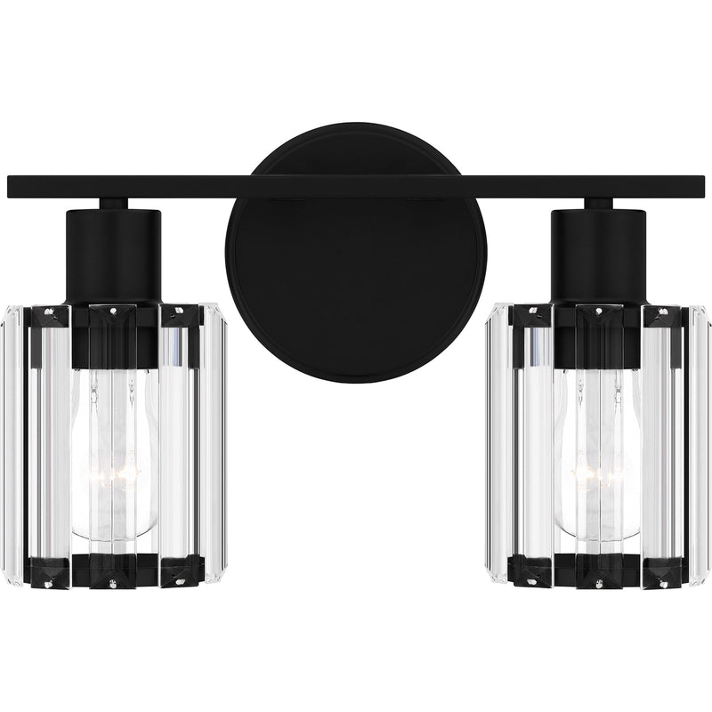 pcila8612mbk - vanity 2 light Matte Black - www.donslighthouse.ca