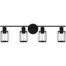 pcila8629mbk - vanity 4 light Matte Black - www.donslighthouse.ca