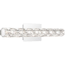 Luster - Bath led light polished chrome - PCLU8524C