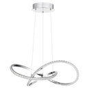 Rumi - Pendant led light polished chrome - PCRUM2818C
