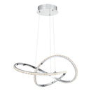 Rumi - Pendant led light polished chrome - PCRUM2818C
