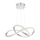 Rumi - Pendant led light polished chrome - PCRUM2818C