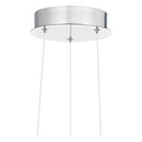 Rumi - Pendant led light polished chrome - PCRUM2818C