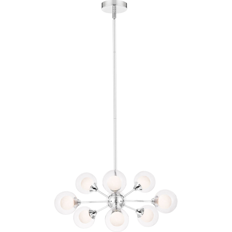 Spellbound - 9 lgt chandelier chrome - PCSB5009C