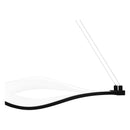 Saratoga - linear pendant led light matte black - PCSTG138MBK
