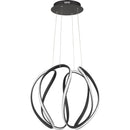 Waving - Pendant  led light earth black - PCWN2818EK