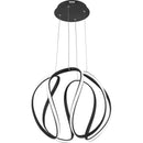 Waving - Pendant  led light earth black - PCWN2818EK