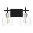 Pensbury - Bath 2 lights matte black - PEN8616MBK