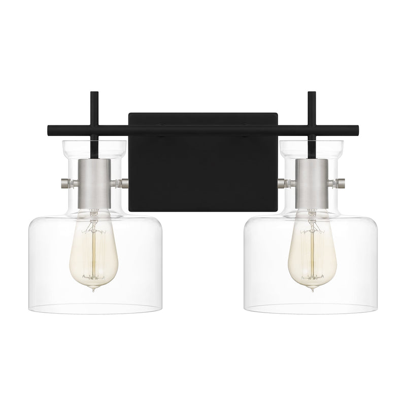 Pensbury - Bath 2 lights matte black - PEN8616MBK