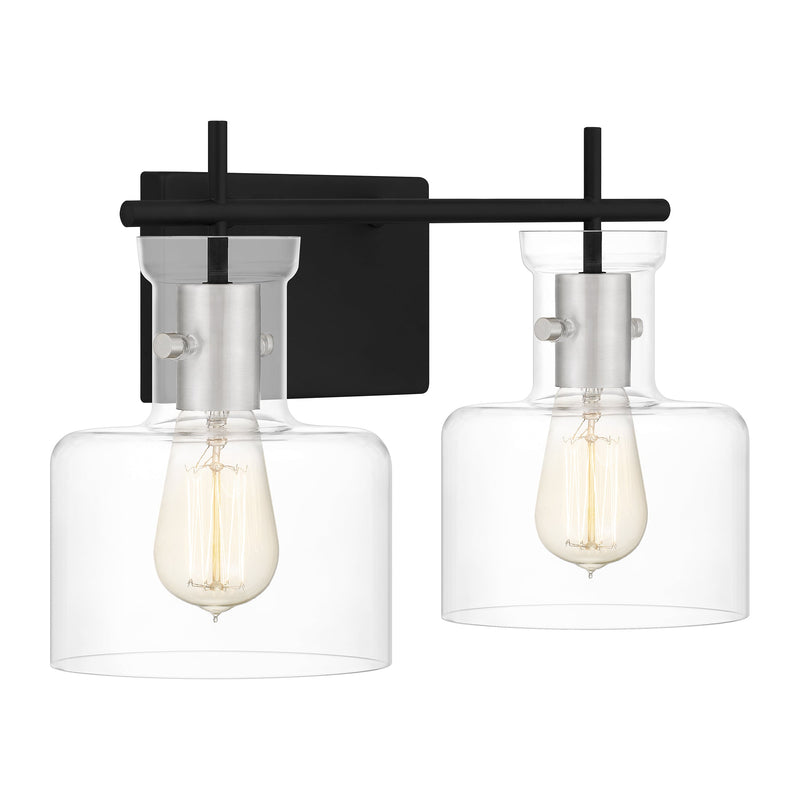 Pensbury - Bath 2 lights matte black - PEN8616MBK