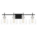 Pensbury - Bath 4 lights matte black - PEN8630MBK