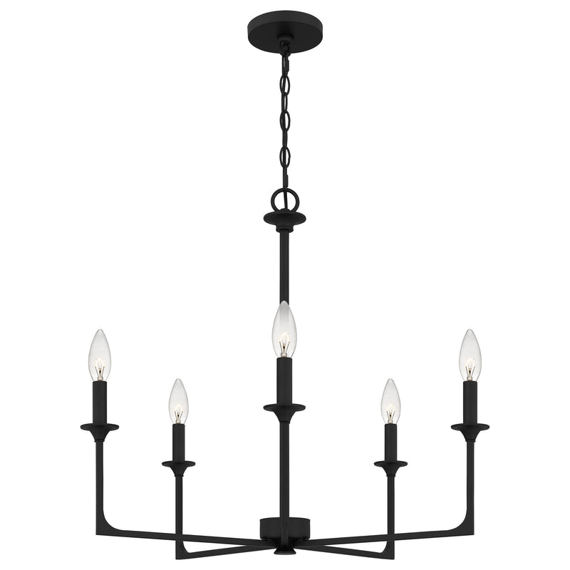 prc5026mbk - chandelier Matte Black - www.donslighthouse.ca