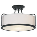 qf1715ek - semi flush Earth Black - www.donslighthouse.ca